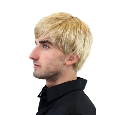 Abbildung von WIG ME UP GFW993 25 Herrenperücke Kurzhaarig Blond Seitenscheitel