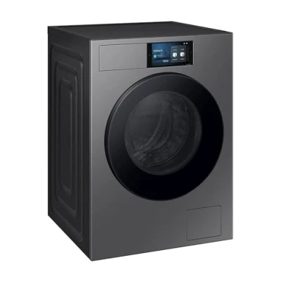 Abbildung von Samsung Waschmaschine WF90F09C4S, 9 kg, 1400 U/min, AI Wash mit automatischer Waschmitteldosierung