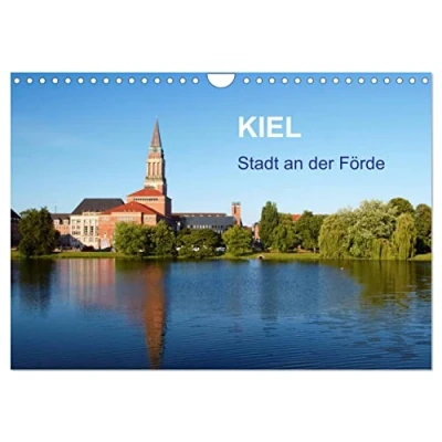 Abbildung von Kiel Stadt an der Förde (Wandkalender 2025 DIN A4 quer), CALVENDO Monatskalender