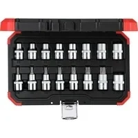 Abbildung von Red Steckschlüssel Satz 1/2&quot;, TORX, 16 teilig