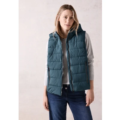 Abbildung von Cecil GEFÜTTERTE Weste, Damen, Größe: Small, Blau