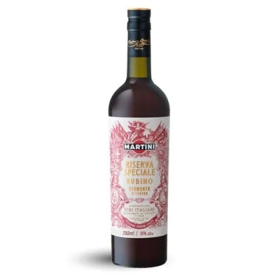 Abbildung von MARTINI Riserva Speciale Rubino, ein reichhaltiger, komplexer Wermut aus Turin, süßer mit handerlesenen Botanicals, 18% vol., 75cl / 750ml