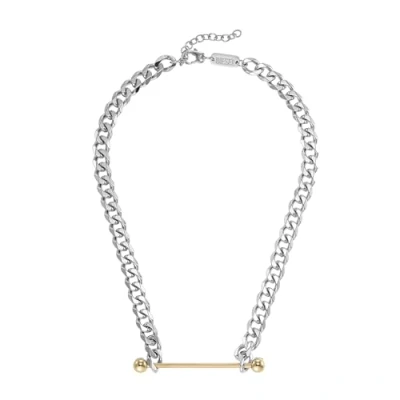 Abbildung von Diesel Halskette silvercoloured, goldcoloured, Herren, Größe: One Size, Silver coloured, gold coloured