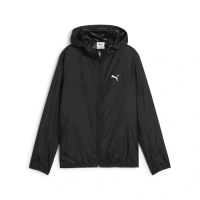 Abbildung von PUMA Unisex Kinder Regular Windbreaker Windjacken, Black, 128 EU