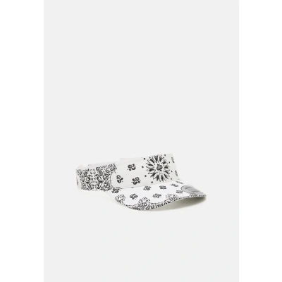 Abbildung von Urban Classics Bandana Print Visor Unisex Cap, Herren, Größe: One Size, White