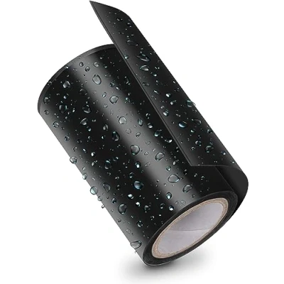 Abbildung von Poppstar wasserdichtes Klebeband transparent (10cm x 150cm) Ultrastarkes Notfall Reparaturband &amp; Dichtungsband selbstklebend für Pool Rohr Abdichtung