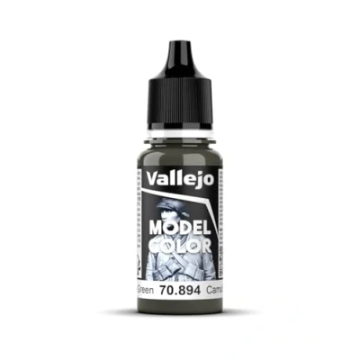 Abbildung von Vallejo, Model Color, Acrylfarbe, 17 ml Cam Olivgrün