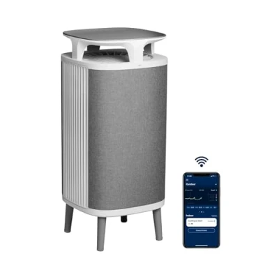 Abbildung von Blueair Luftreiniger &quot;DustMagnet 5240i&quot;, für 48 m² Räume, HEPA silent Filter, mit ComboFilter, App Steuerung
