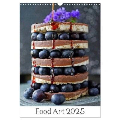 Abbildung von Food Art 2025 (Wandkalender DIN A3 hoch), CALVENDO Monatskalender