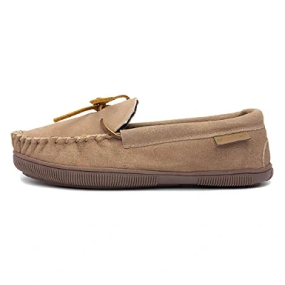 Abbildung von Hush Puppies ace Leder Herren Vollpantoffeln tan