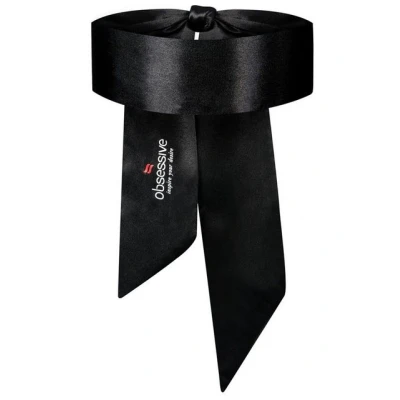 Abbildung von Obsessive Augenbinde Satin schwarz, 1 tlg., glänzendes