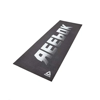 Abbildung von Yogamatte. 4mm. doppelseitig. schwarz