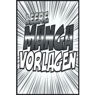 Abbildung von Manga zeichnen lernen anfänger: Buch zum Selber Gestalten Din A5 100 Seiten