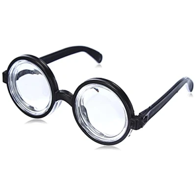Abbildung von Boland Kostüm Nerd Streber Nickelbrille Rund