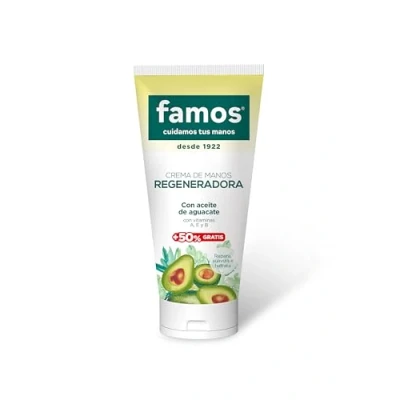 Abbildung von Cosmãtica Corporal Famos Crema Manos Regeneradora Aceite de Aguacate 75 ml Kilograms