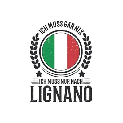 Abbildung von Lignano Reise Notizbuch: Italien Urlaub Geschenk / 6x9 Zoll 120 gepunktete Seiten