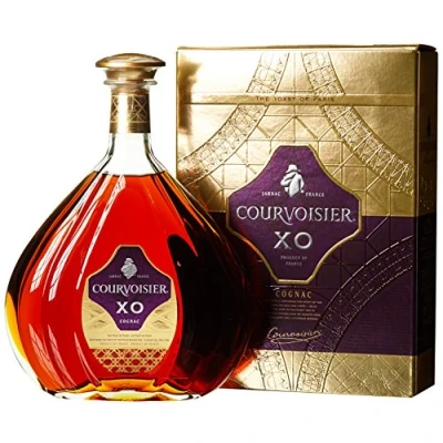 Abbildung von Courvoisier XO Cognac mit Geschenkverpackung (1 x 1 l)