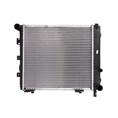 Abbildung von MAHLE ORIGINAL CR 275 000S Kühler, Motorkühlung für Fahrzeuge ohne Klimaanlage 410 368 34 Kühlrippen gelötet MERCEDES BENZ: W124 Limousine