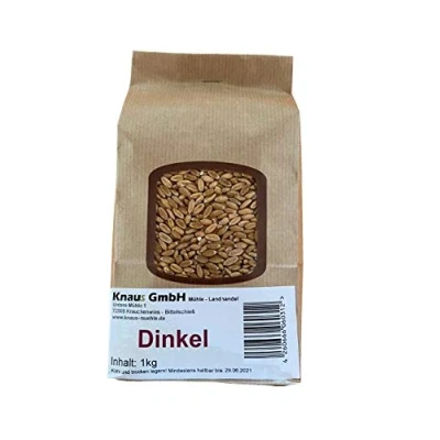 Abbildung von Dinkel 1kg Dinkelkörner ganzes Korn Getreide Kochen Backen Vollkorn