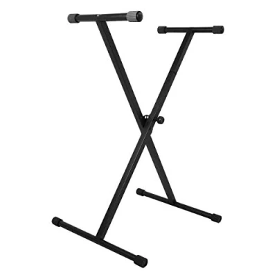 Abbildung von On Stage KS7190 Classic Single X Keyboardständer, Schwarz