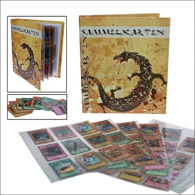 Abbildung von Safe, FC, Album (4 Ringe) geeignet für Sammelkarten inkl. 20 Blätter Designdruck Abm: 290x325x60 mm. pro Stk.