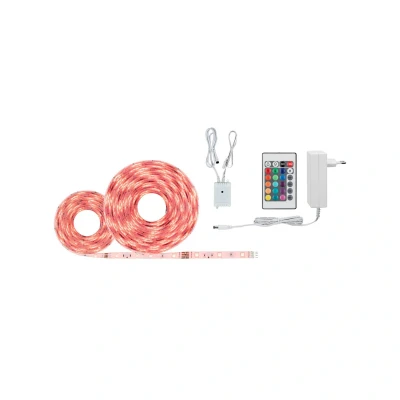 Abbildung von Paulmann 78979 SimpLED Strip Set 7,5 m LED Stripe 26W Lichtstreifen RGB Multicolor Lichtband beschichtet
