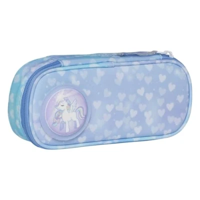 Abbildung von Beckmann Federmäppchen, Unicorn Princess Ice Blue