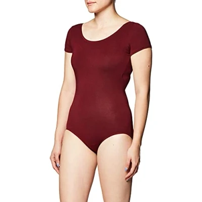 Abbildung von Capezio Damen tanzanzug athletic shirts, Burgunderfarben, L EU