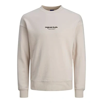 Abbildung von Jack &amp; Jones CREW NECK NOOS Sweatshirt, Herren, Größe: XS, Moonbeam