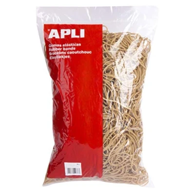 Abbildung von APLI Gummi Armbänder 1kg 60mm x 2mm 013743