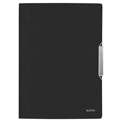 Abbildung von Leitz 39770094 Eckspannermappe Style, A4, PP, satin schwarz