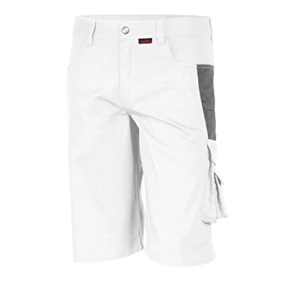 Abbildung von Qualitex Workwear Arbeitsshorts strapazierfähige PROfessionals Shorts aus faserverstätktem Gewebe (1 tlg) kurze Arbeitshose MG 245 g mit 10 Taschen Pflegeleicht Waschbar