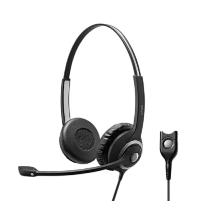 Abbildung von EPOS Impact SC 260 Strapazierfähiges Kabelgebundenes Headset für Klare Kommunikation und Ganztägigen Komfort in Professionellen Umgebungen