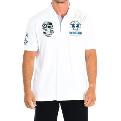 Abbildung von La Martina Kurzärmeliges Poloshirt TMP313 PK001, weiß, S