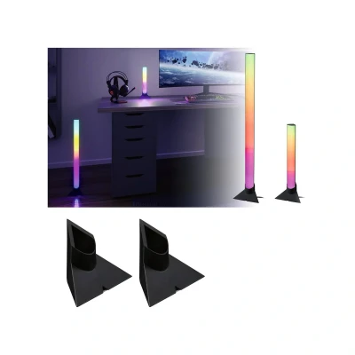 Abbildung von Paulmann LED Streifen EntertainLED Lightbar Standfuß Zubehör 132x67mm