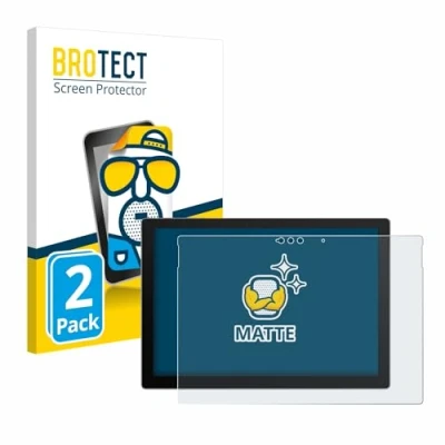 Abbildung von BROTECT Entspiegelungs Schutzfolie für Microsoft Surface Pro 7 Plus (2 Stück) Matte Displayschutz Folie, Anti Reflex, Fingerprint