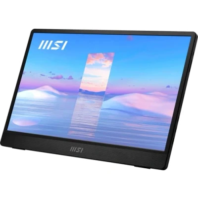 Abbildung von MSI PRO MP161 Portabler Monitor (40 cm/16 &quot;, 1920 x 1080 px, Full HD, 4 ms Reaktionszeit, 60 Hz, IPS LED, 3 Jahre Herstellergarantie, USB C)