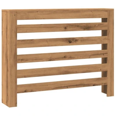 Abbildung von vidaXL Heizkörper Wäschetrockner Heizkörperverkleidung Artisan Eiche 104x20x82 cm Holzwerkstoff