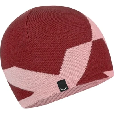Abbildung von Salewa Pure Reversible Merino Beanie, syrah/6590, UNI58