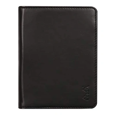 Abbildung von Rhodia 212001C Mappe für Block oder Notizheft Rhodiarama N12, DIN B7 (8,5x12 cm) 10,5x14 cm, elegant und praktisch, Schwarz, 1 Stück