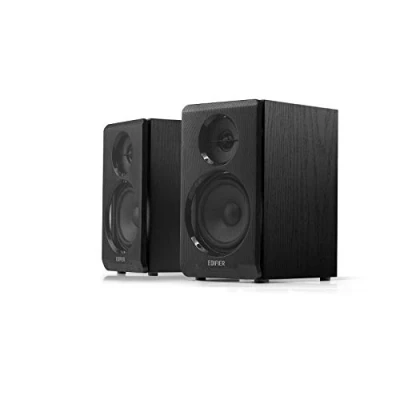 Abbildung von Edifier® R33BT 2.0 Regal Lautsprecher (Bluetooth, 10 W, Echtholzgehäuse (MDF)