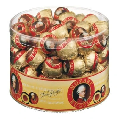 Abbildung von Victor Schmidt Austria Mozartkugeln 50er Dose 825 g (2 x 825g)