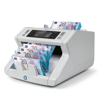 Abbildung von Safescan 2210 Geldzählmaschine, zählt sortierte Banknoten Banknotenzähler mit 2 facher Echtheitsprüfung aller Währungen