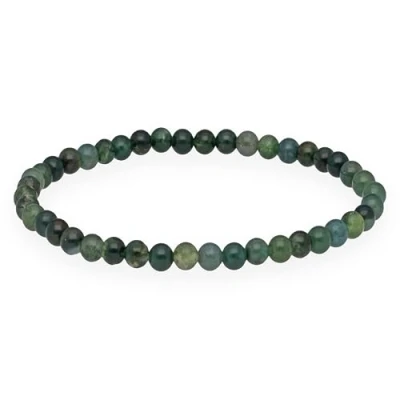 Abbildung von Lebensquelle Plus Mini Kugelarmband 4mm Hochwertiges Edelsteinarmband (Onyx)