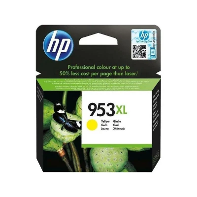 Abbildung von HP 953XL (F6U18AE) Gelb Druckerpatrone Hohe Kapazität