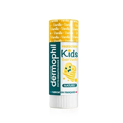 Abbildung von Dermophil Indien Kids Lippenschutz, 4 g, Vanille