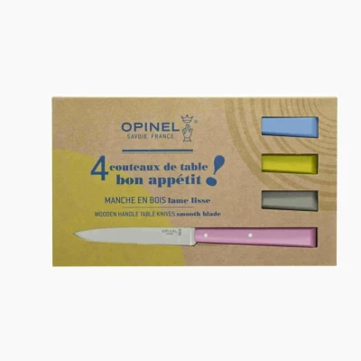 Abbildung von Opinel Bon Appétit Country N125 Tafelmesserset 4 teilig
