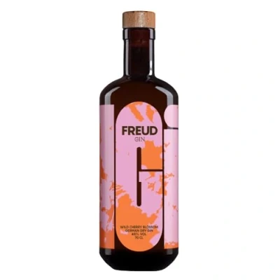 Abbildung von Freud Gin Wild Cherry Blossom aromatischer mit Wildkirschblüte frisch und fruchtig 700ml