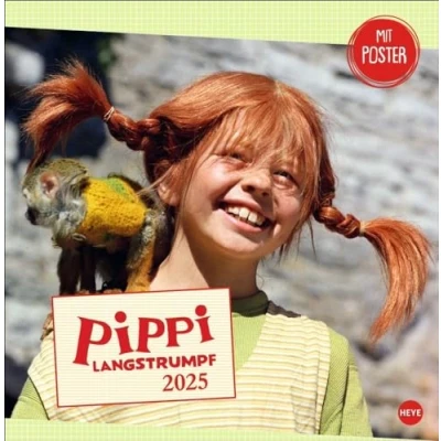 Abbildung von HEYE Wandkalender Pippi Langstrumpf Broschurkalender 2025