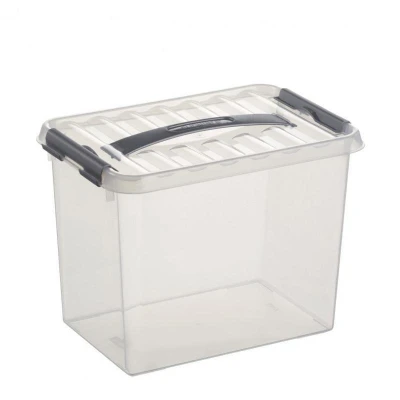 Abbildung von SUNWARE Q Line Box 9 Liter 300 x 200 220mm transparent/grau